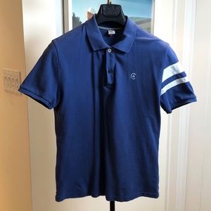 CERRUTI 1881 Men's Polo, Mid-Blue - Large